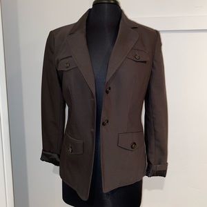 Brown blazer